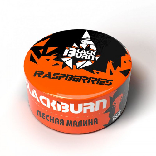 Табак для кальяна Black Burn - Raspberries (Лесная малина) 25 гр